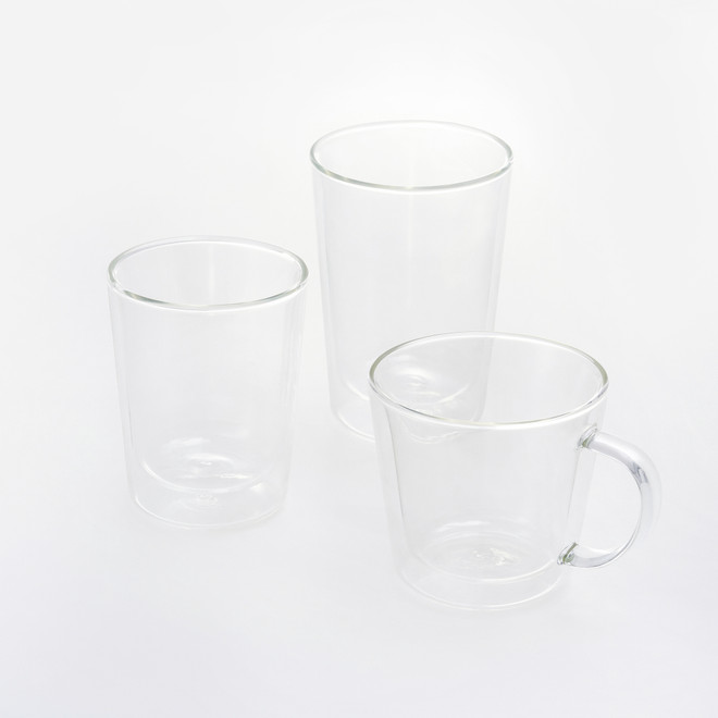 Mug in Vetro a Doppia Parete