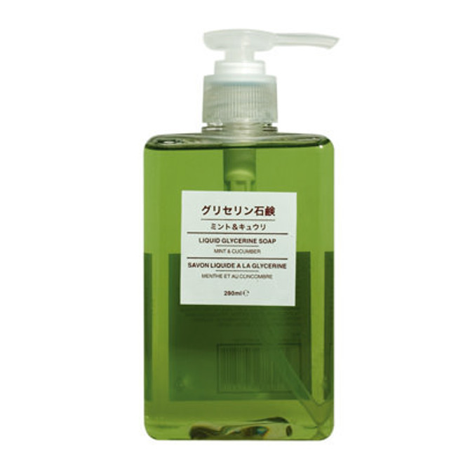 Sapone liquido glicerina ‐ menta e cetriolo