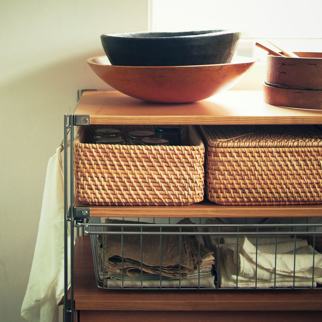 Ceste in rattan S W26xD36xH12cm