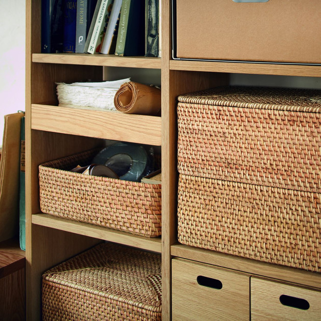 Ceste in rattan S W26xD36xH12cm