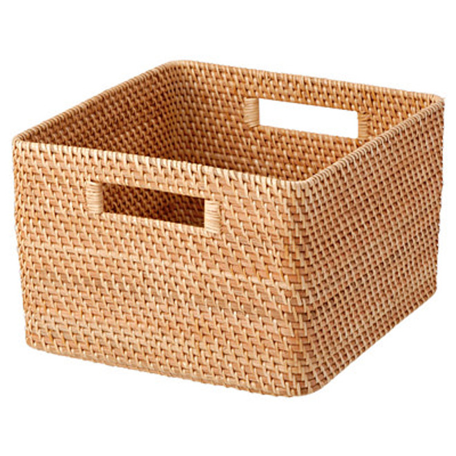 Cesto in rattan l