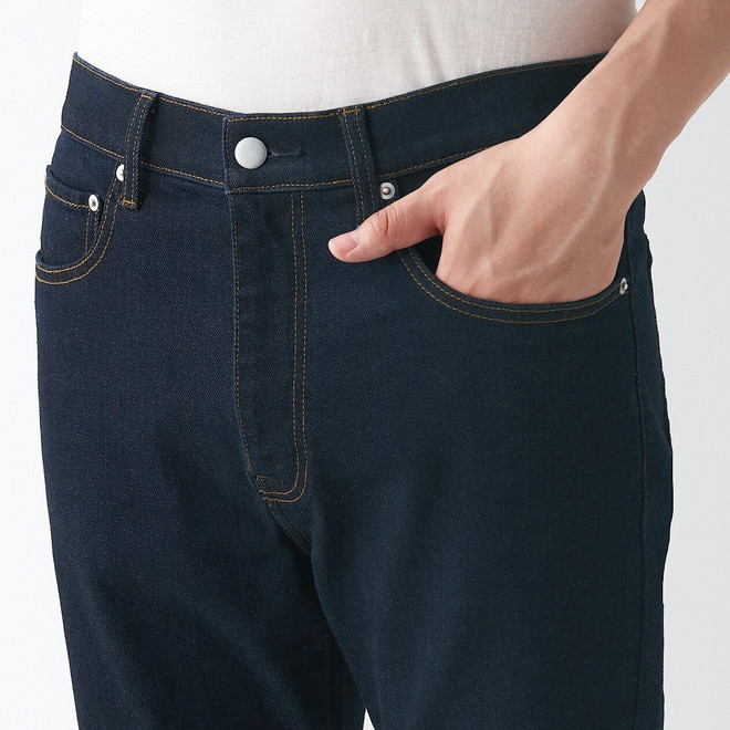 Pantaloni slim in denim elasticizzato Lunghezza gamba extra lunga 17026