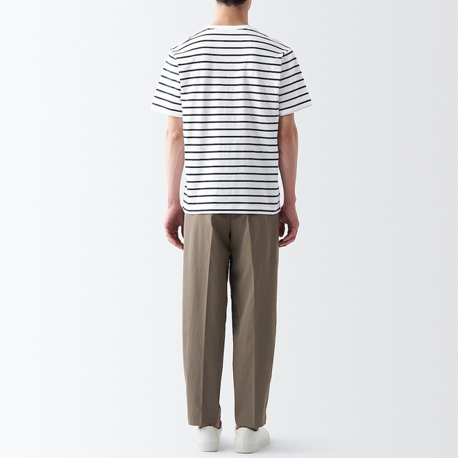 T‐shirt girocollo in jersey