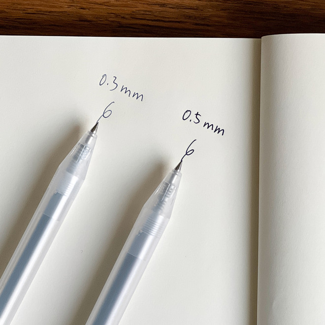 Penna a sfera a inchiostro gel fluido 0.3mm