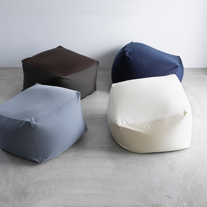 Cover per pouf Blu Marino