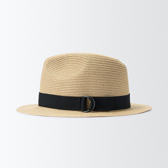 Cappello fedora intrecciato