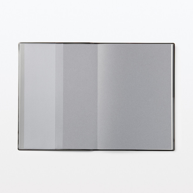 Agenda mensile/settimanale in vinile a partire da dicembre 2023 ‐ inizio lunedì, grigio scuro