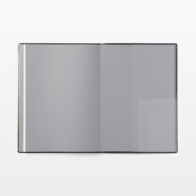 Agenda mensile/settimanale in vinile a partire da dicembre 2023 ‐ inizio lunedì, grigio scuro