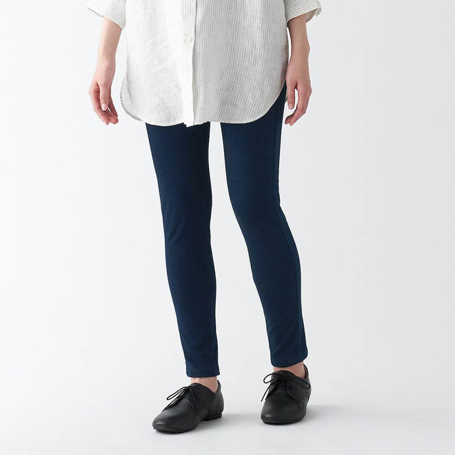 Leggings in denim elasticizzato misto cotone