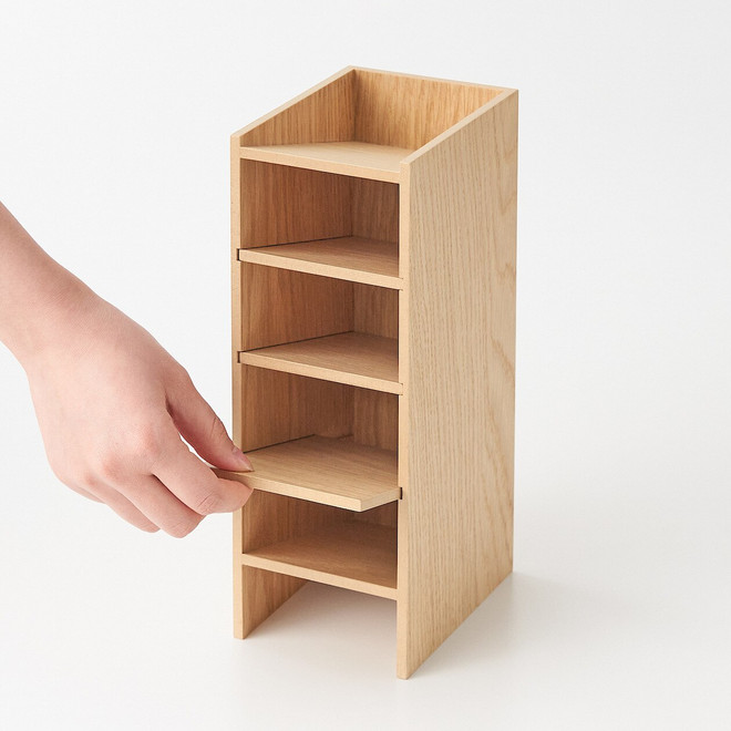Organizzatore a 5 ripiani in legno