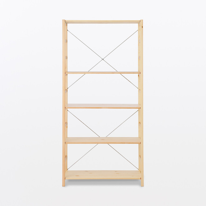 Scaffale in pino L86 cm