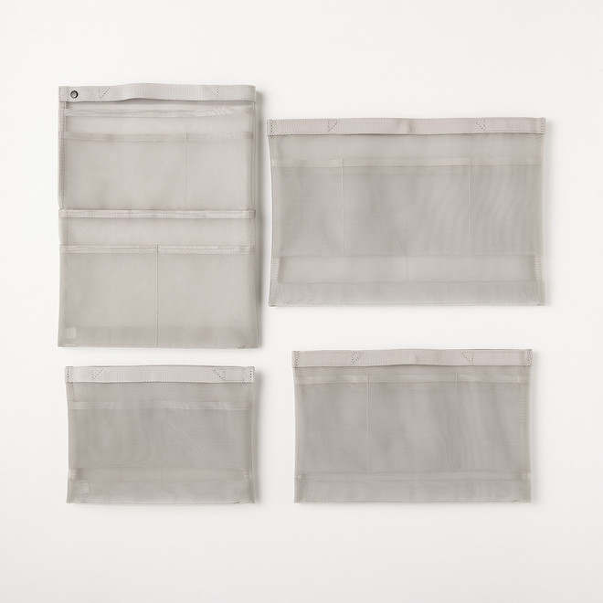 Organizer per borsa in rete di nylon A5