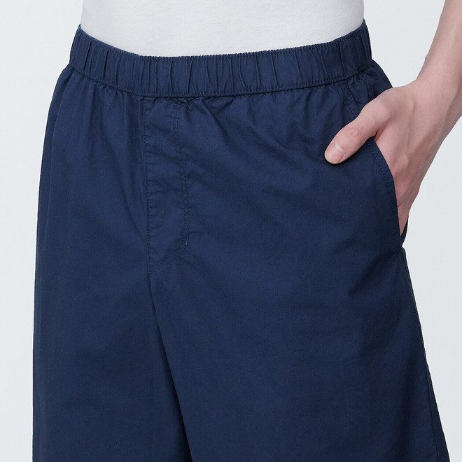 Pantaloncini a gamba larga in cotone 19074