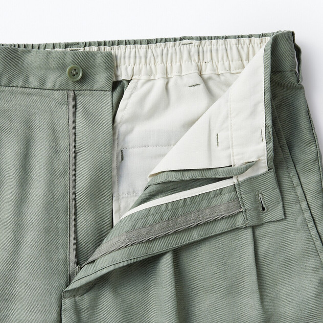 Men's Hemp Blend Straight Trousers