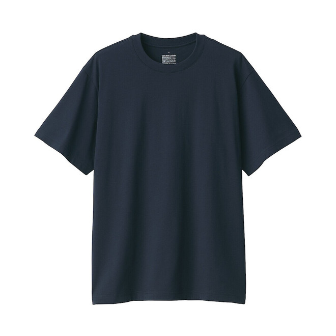 T‐shirt girocollo in misto cotone