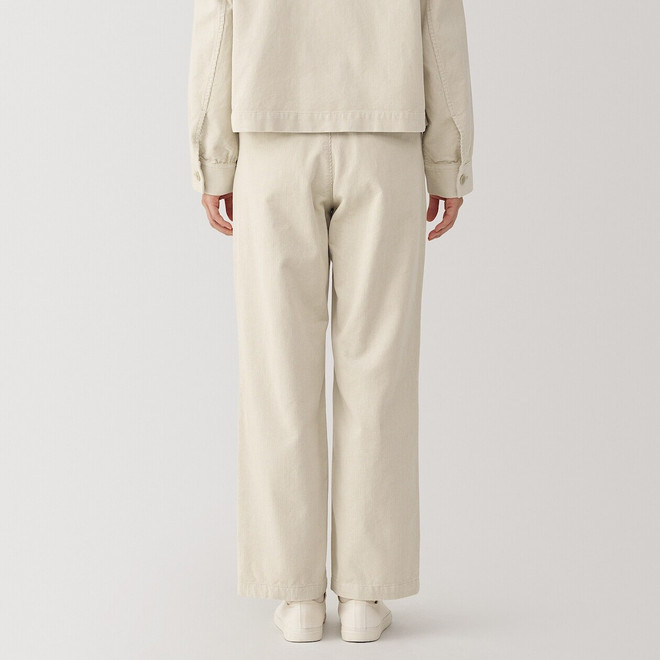 Pantaloni in velluto a coste da donna in misto kapok
