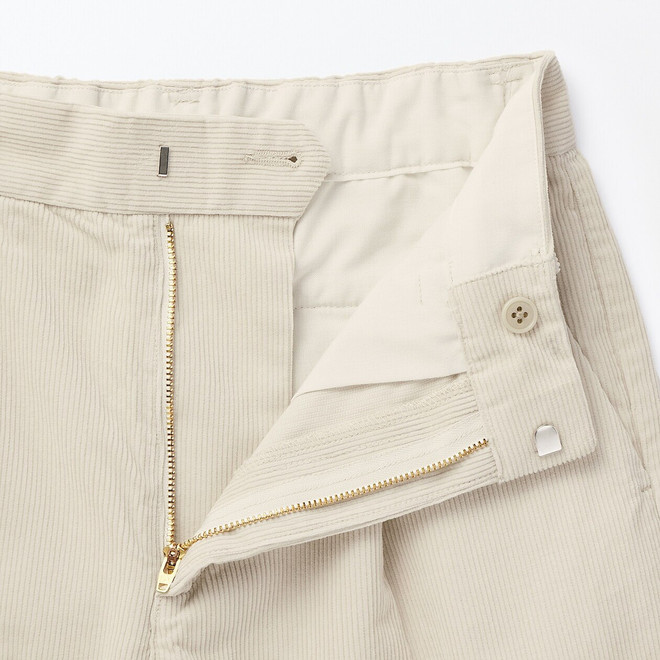 Pantaloni in velluto a coste da donna in misto kapok