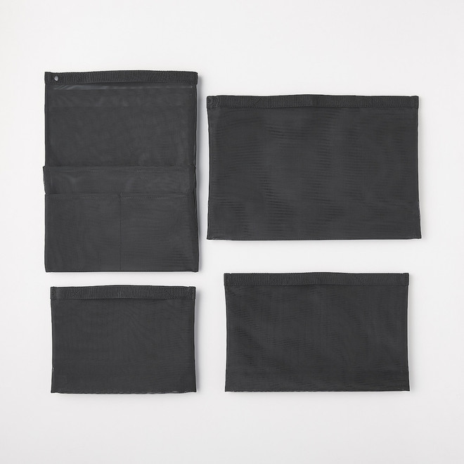 Organizzatore di sacchetti in rete di nylon A4