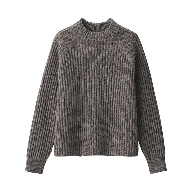 Maglione in lana andina a maglia grossa da donna