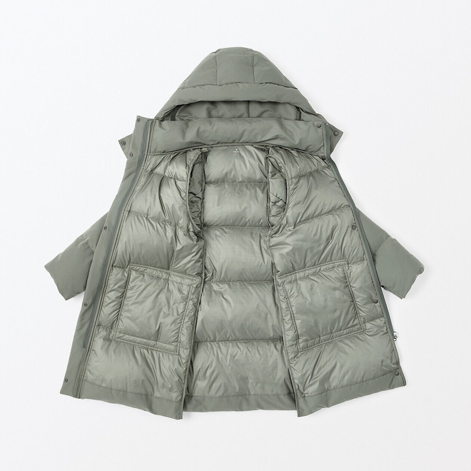 Cappotto in piuma d'oca idrorepellente da donna