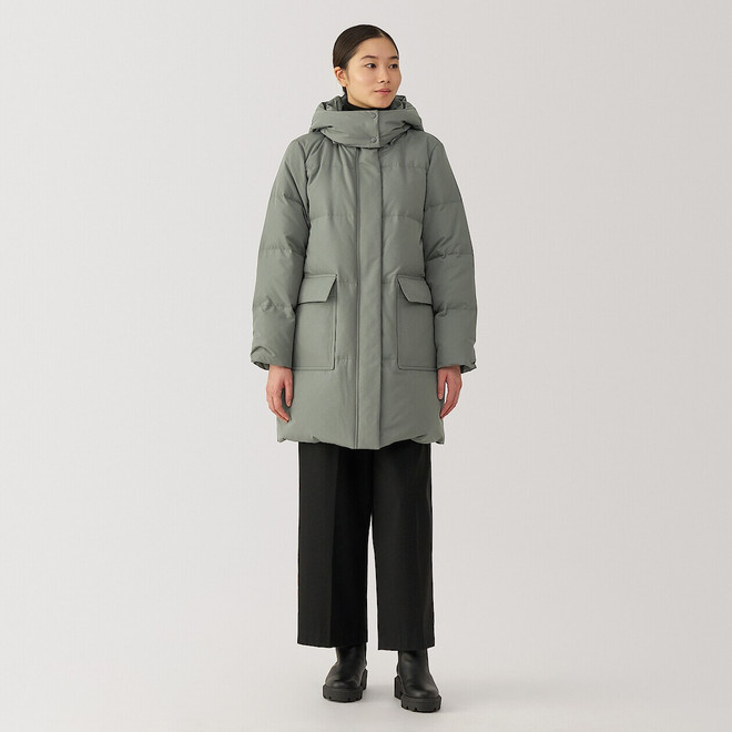 Cappotto in piuma d'oca idrorepellente da donna