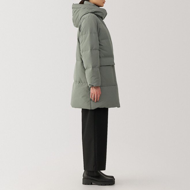 Cappotto in piuma d'oca idrorepellente da donna