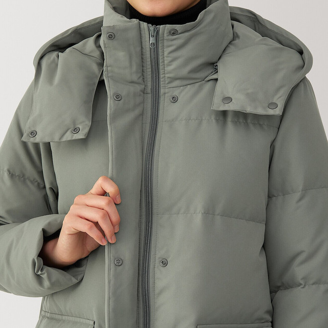 Cappotto in piuma d'oca idrorepellente da donna