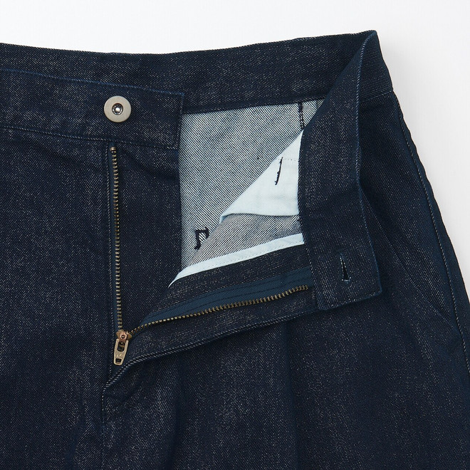 Pantaloni da pittrice in miscela di washi da donna