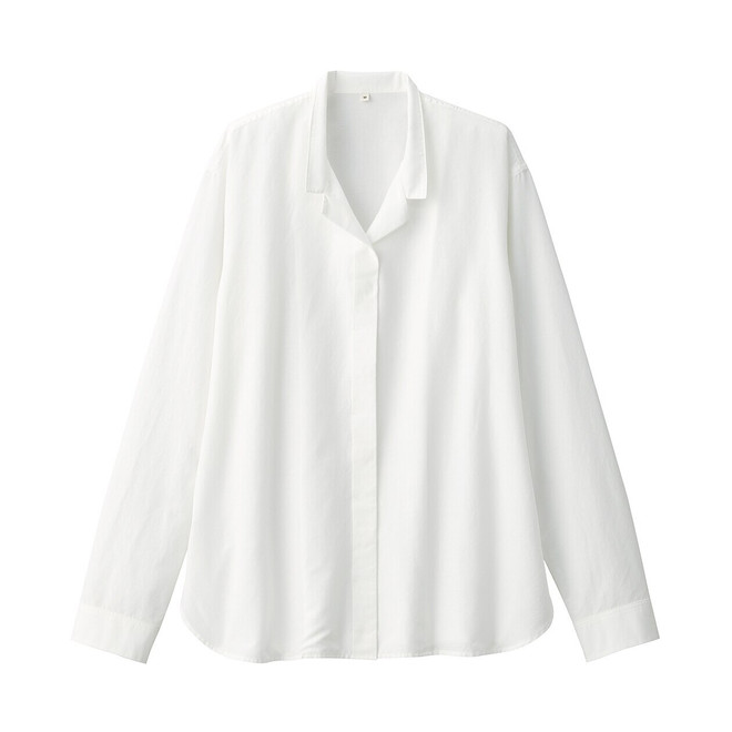 Camicia in misto seta da donna