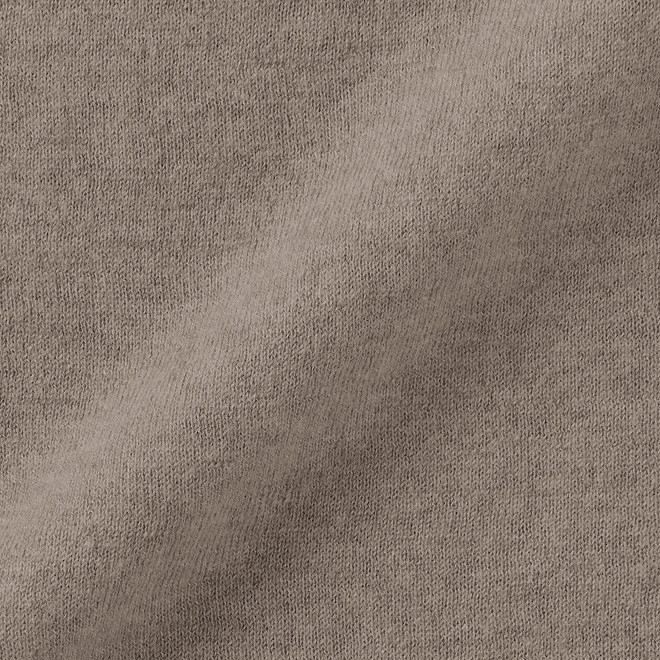 Maglione da Donna in Cachemire Non Tinto con Collo Giro