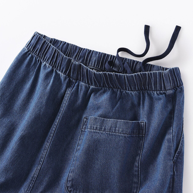 Pantaloni da donna Comfort Fit in denim di cotone.
