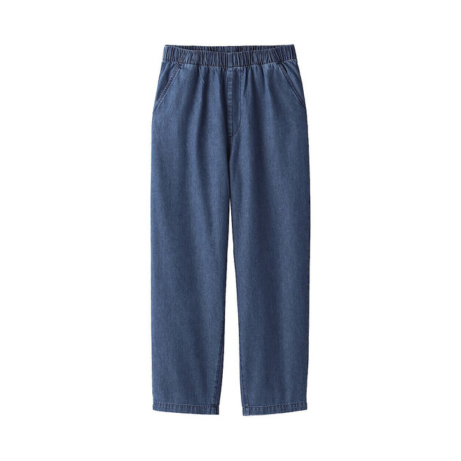 Pantaloni da donna Comfort Fit in denim di cotone.