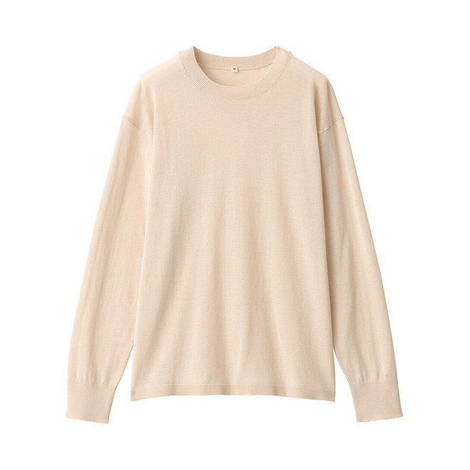 Maglia da donna in cotone a maglia fine