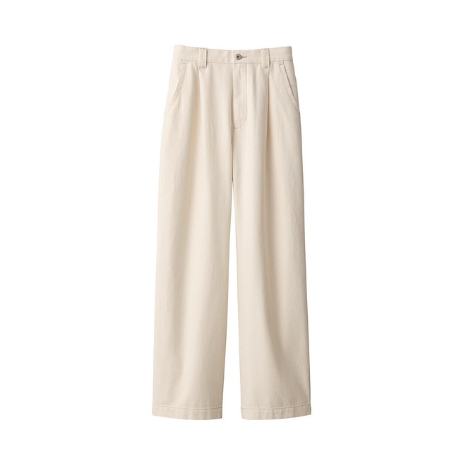 Pantaloni da donna in washi e twill