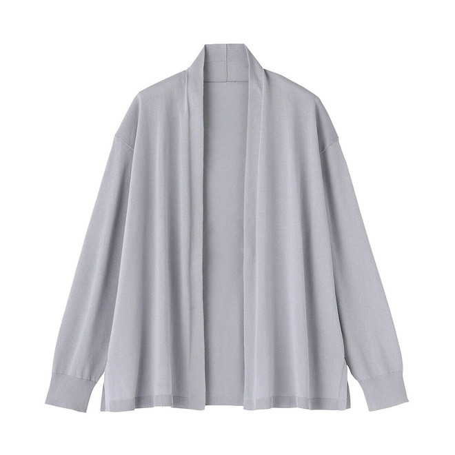 Cardigan in mix cotone da donna