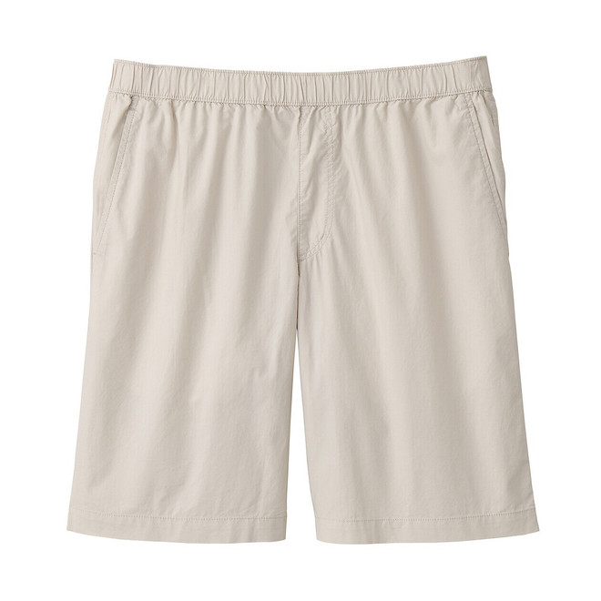 Pantaloncini in cotone largo lavato da uomo