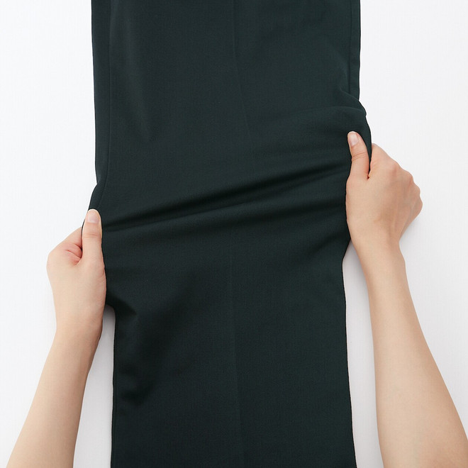 Pantaloni chino da uomo a gamba larga con pieghe sul davanti 19256