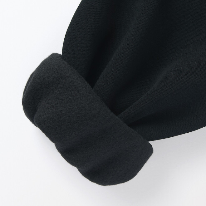 Felpa con mezza zip in misto cotone da uomo