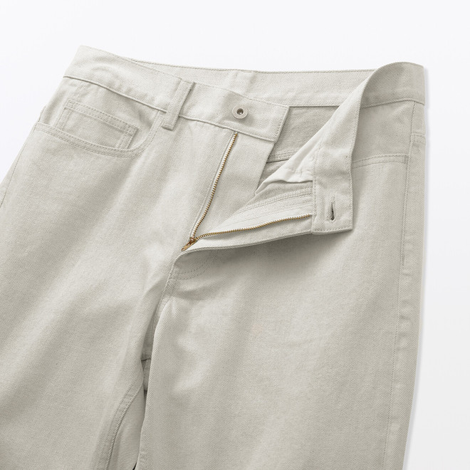 Jeans denim in cotone riciclato da uomo