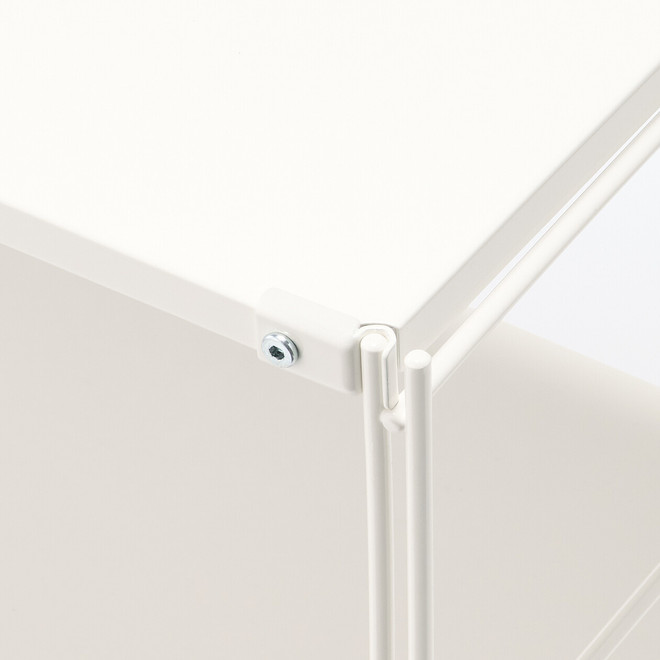 Scaffalatura in acciaio grigio chiaro - Ampia, Piccola