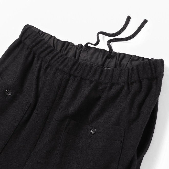 Pantaloni Comfort Fit in misto cashmere riciclato da uomo