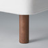 Set 4 gambe per letto 20cm ‐ marrone