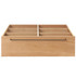 Cassetto sottoletto in quercia per letto piattaforma ‐ large 25 cm