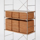 Ceste in rattan S W26xD36xH12cm