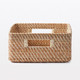 Cestino in rattan M W35xD36xH16cm