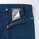 Pantaloni slim in denim elasticizzato Lunghezza gamba extra lunga 17026