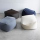 Cover per pouf Blu Marino