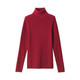 Maglione a collo alto a coste non irritante 18267