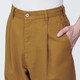 Kapok Blend Wide Leg Trousers....