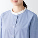 Camicia in cotone con colletto alla coreana 16336.